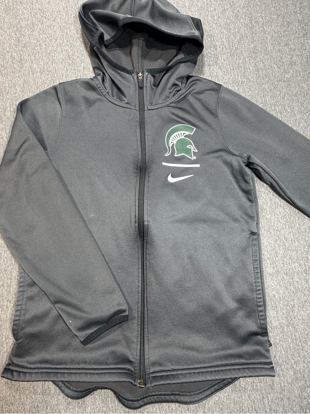 Michigan State Spartans Nike Youth Large Full Zip Hoodie NCAA